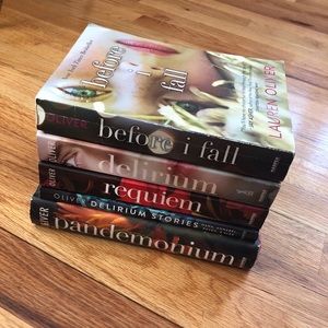 [SIGNED] Delirium book series (+Before I Fall)